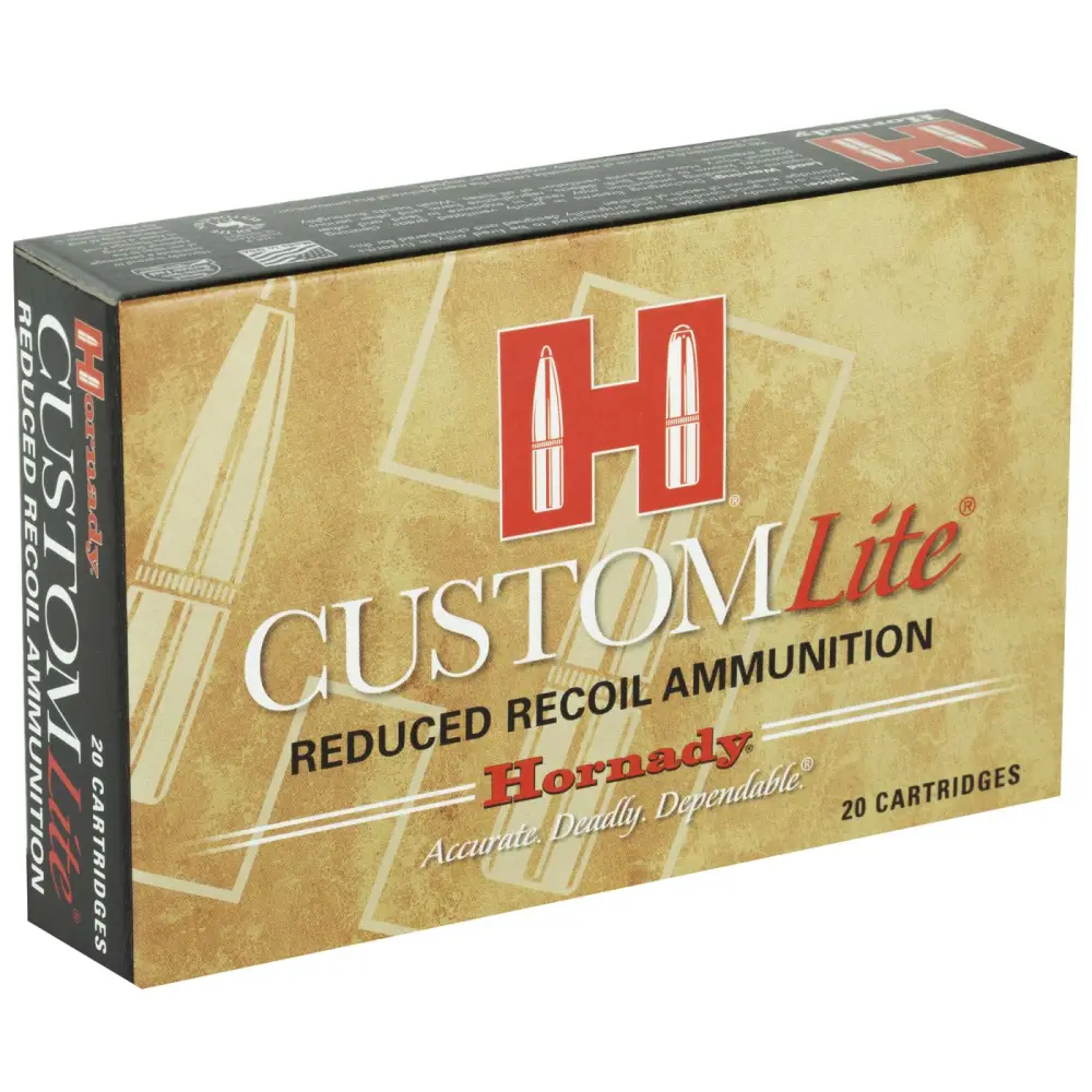 HORNADY CUSTOM LITE AMO 30-06 125GR SST LITE 20RD (10 BOX CASE)
