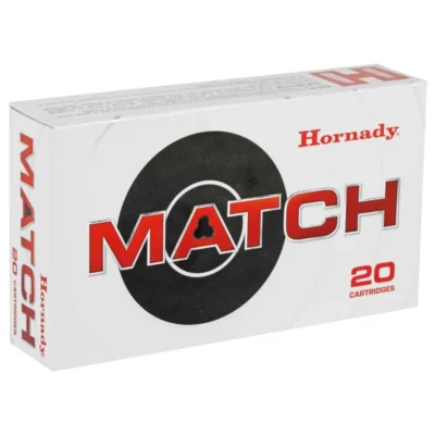 HORNADY MATCH AMO 6.5 CREEDMOOR 147GR ELD MATCH 20RD (10 BOX CASE)