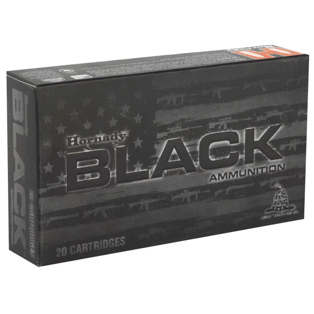 HORNADY BLACK AMO 6.5 GRENDEL 123GR ELD MATCH 20RD (10 BOX CASE)