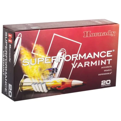 HORNADY SUPERFORMANCE VARMINT AMO 243 WIN 75GR V-MAX SPF 20RD (10 BOX CASE)