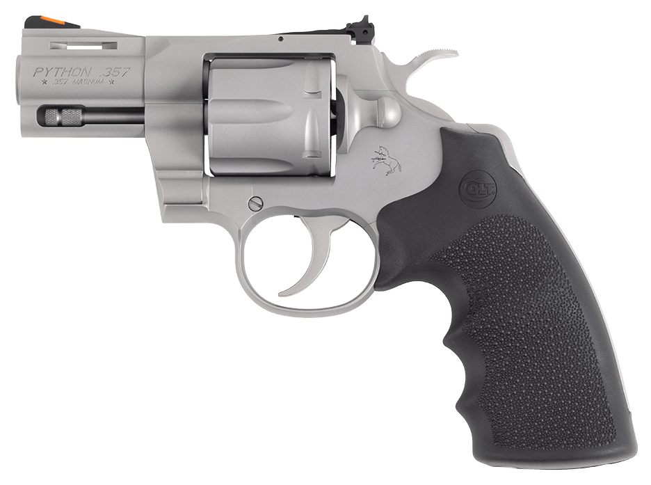 CLT PYTHON 357MAG 2.5 MATTE SS HOGUE 6RD