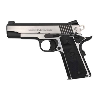 COMBAT ELITE COMMANDER 45 ACP 4.25” BBL (1)8RD MAG SS/BLACK