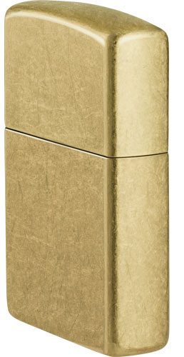 ZIPPO WINDPROOF LIGHTER STREET - BRASS