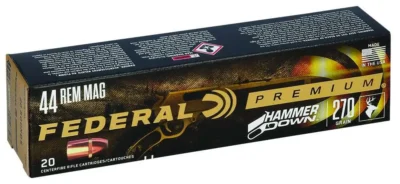 FEDERAL HAMMER DOWN AMO 44 REM MAG 270GR 20 RD (10 BOX CASE)