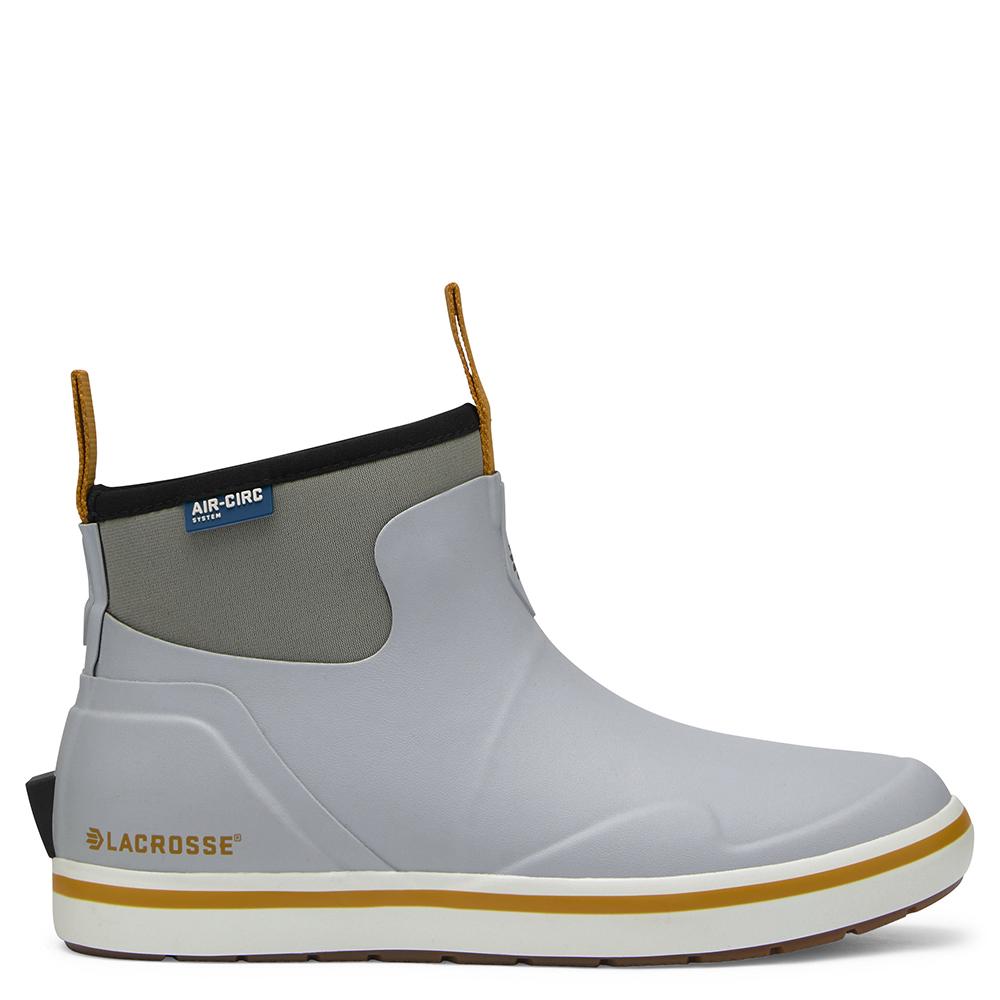 LaCrosse Womens Alpha Deck Boot 6" Wild Dove Grey Size 8