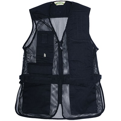 FULL MESH SHOOTING VEST BLACK LH S