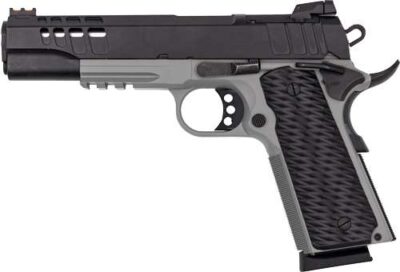 GREAT LAKES FIREARMS 1911 HGA 45ACP 5 IN BBL RMSC OPTIC CUT PORTED SLIDE BULL SHARK/SS