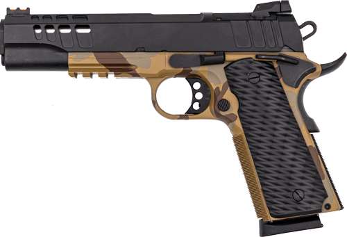 GREAT LAKES FIREARMS 1911 HGA 45ACP 5 IN BBL RMSC OPTIC CUT PORTED SLIDE MISSION SAHARA/SS