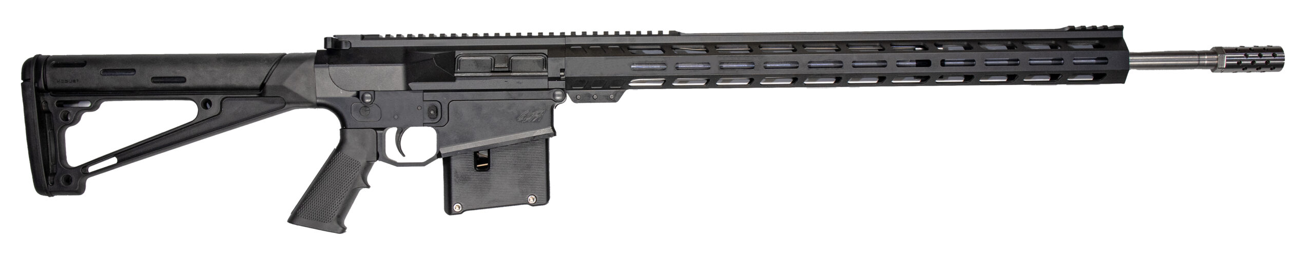 GLFA AR-10 7MM REM 24 BLK/SS