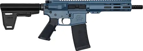 GREAT LAKES FIREARMS GL-15 HGA 223 WYLDE 7.5IN BBL ORC BLUE TITANIUM/NITRIDE 30RD GFAB001 BRACE