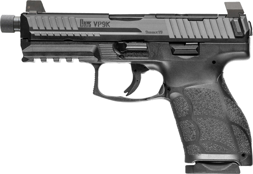 HK VP9A1 K TACTICAL OPTICS RDY – 9MM 4.70″ THREADED 1-15