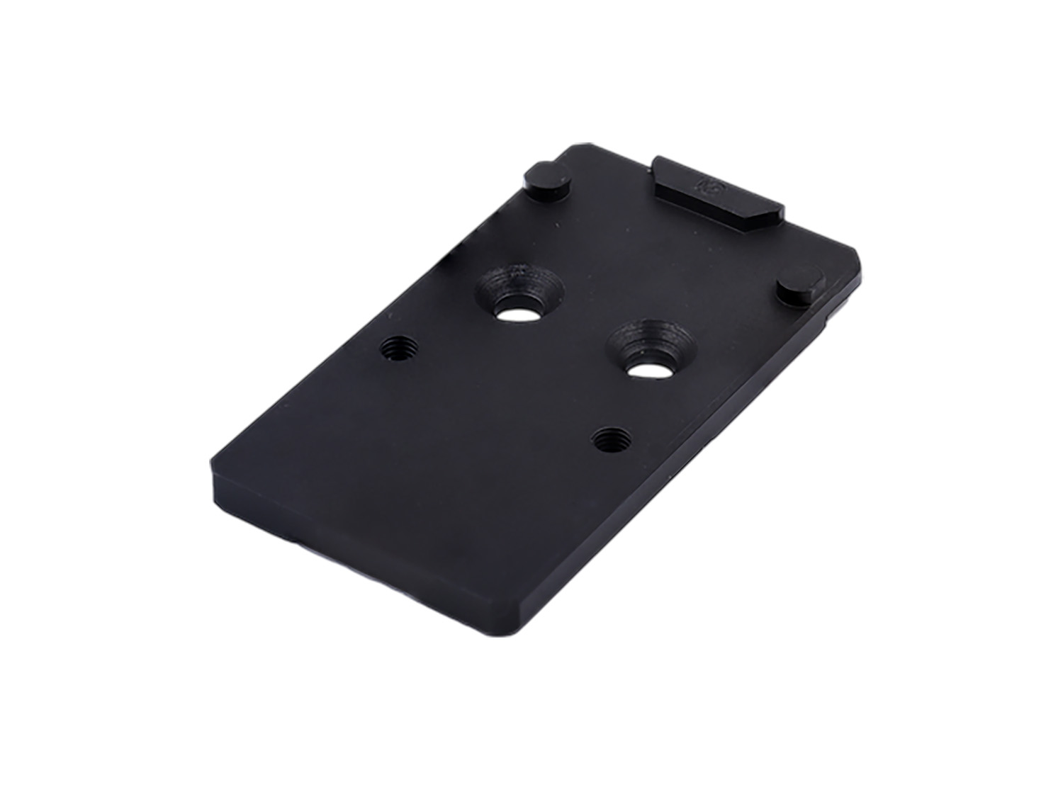 XS Sights GLOM001SM1RMR Glock MOS Optic Plate RMR Footprint Black Nitride Steel
