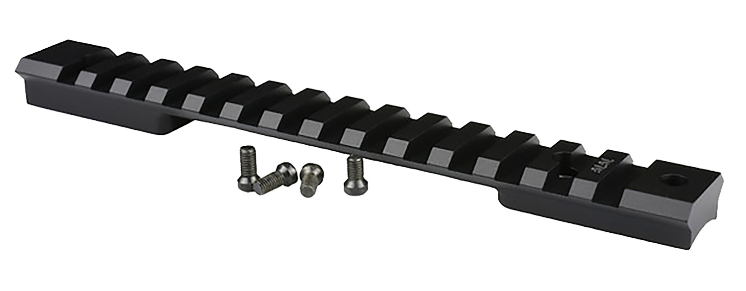Warne 765420MOA Mountain Tech Tactical Rail Black Anodized Aluminum Weatherby Mark V 9 Lug Magnum (Except .240 WM) Magnum Action, 20 MOA
