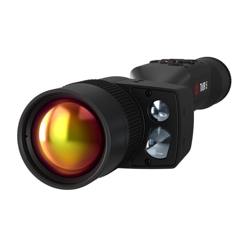 ATN Thor 5 LRF Thermal Rifle Scope 4-32x 640x480 12 Micron Black