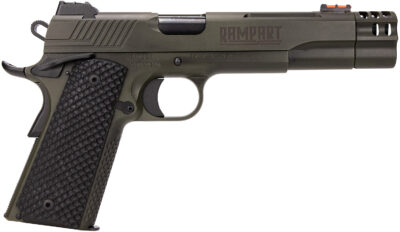 Kimber Mfg.,inc 3000467 Rampart  9mm 9+1 5" Cerakote Stainless Steel Slide G10 Grip