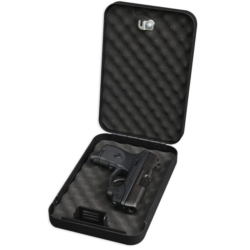 Bulldog Personal Safe with Key Lock & Security Cable