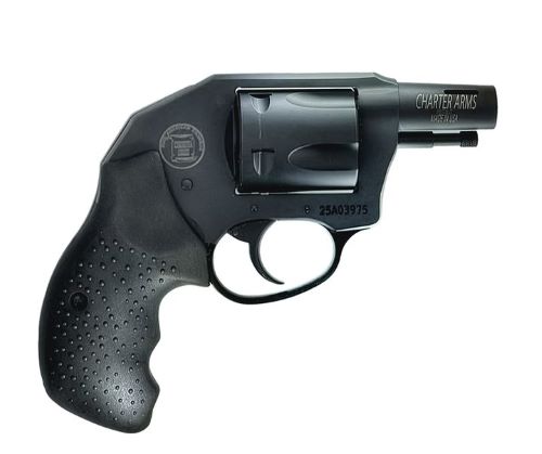 CHARTER ARMS BOOMER 2″ 357 MAG – 5-SHOT RUBBER GRIPS BLACK