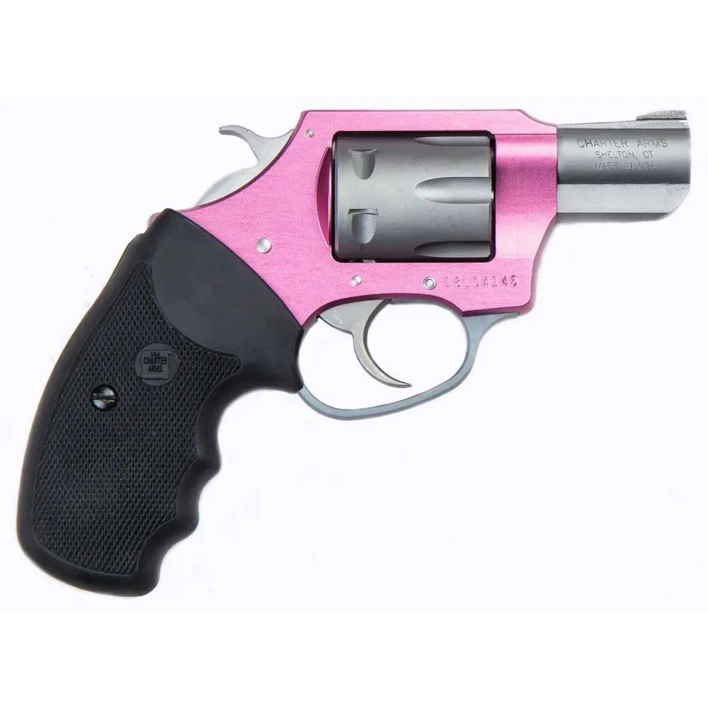 CHARTER ARMS PATHFINDER PINK LADY HGR 22LR 2″ BBL PINK/SS 6/RD