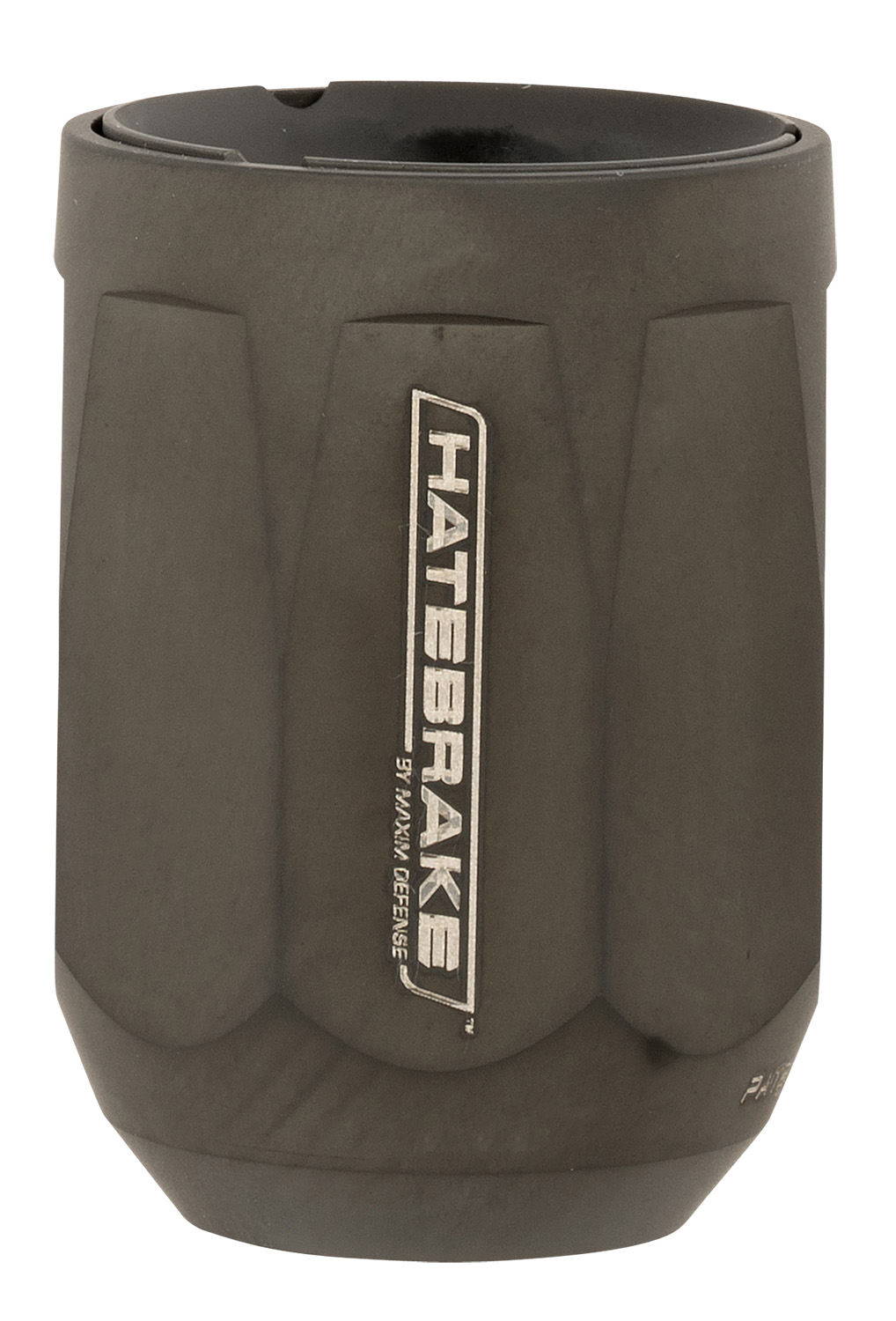 Maxim Defense MXM47709 Hate Brake 30 Cal (7.62mm), 5/8"-24 tpi, 1.50" D Black DLC Stainless Steel