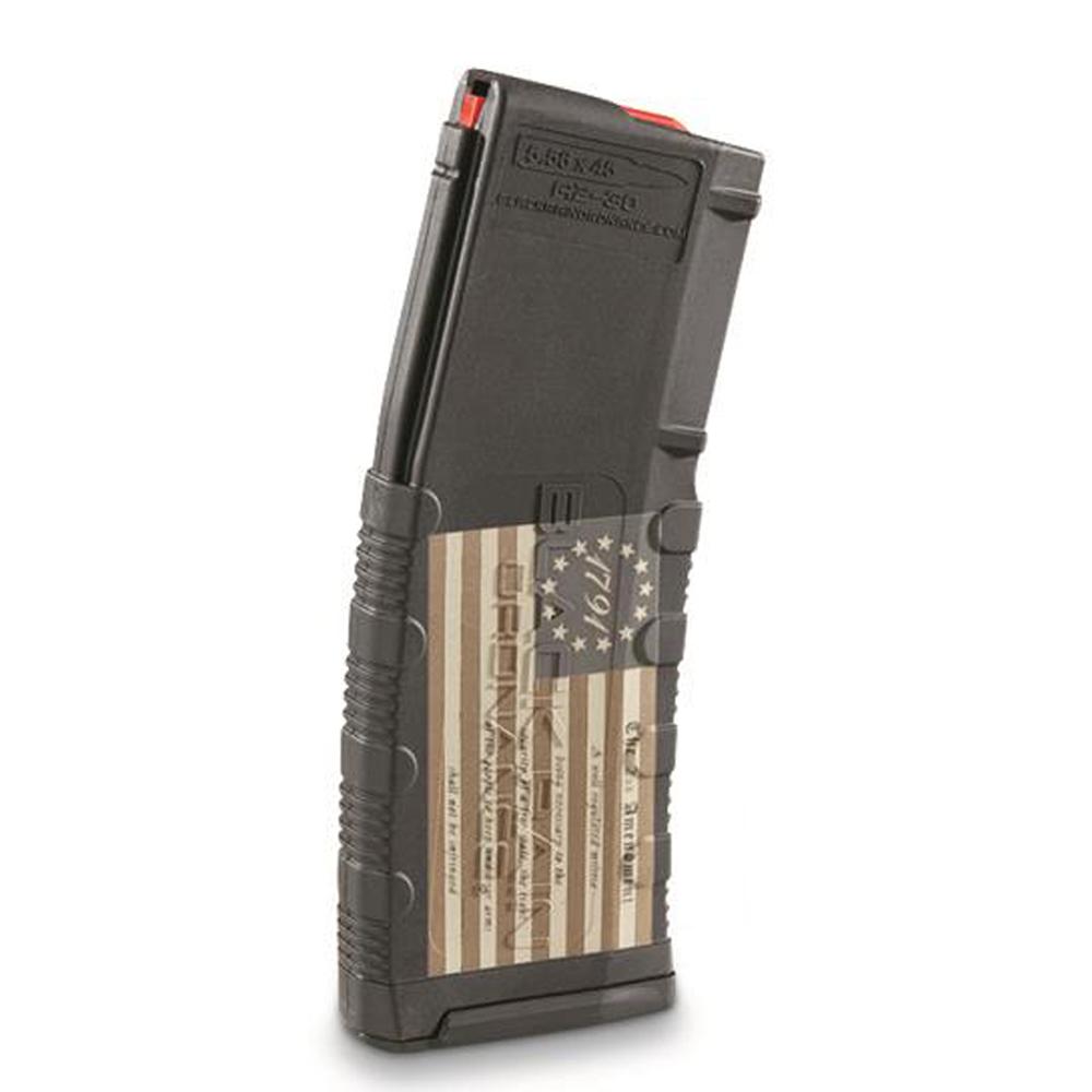 Black Rain Ordnance 1791 American Flag Rifle Magazine 5.56×45 NATO 30/rd