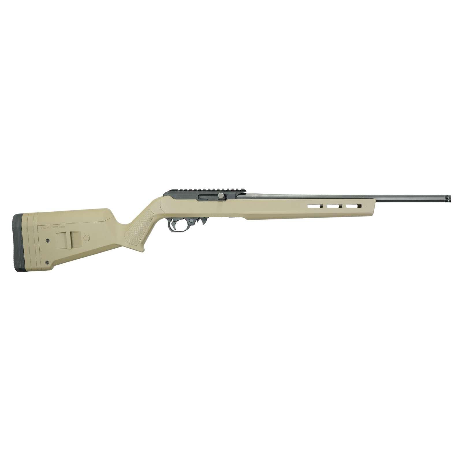 Black Rain Ordnance Hunter Rifle .22 LR 10rd Magazine 18″ Threaded Barrel FDE