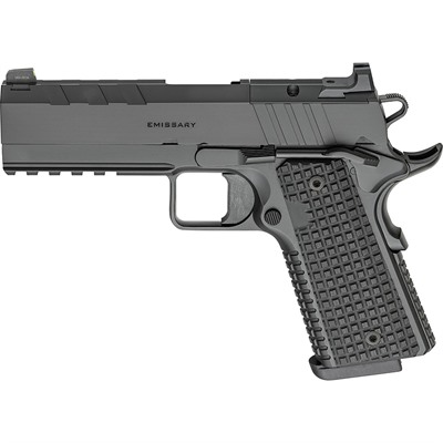 1911 EMISSARY AOS 9MM LUGER 4.25” BBL (2)9RD MAGS BLACK