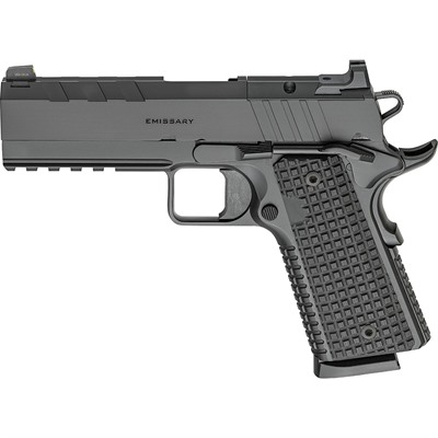 1911 EMISSARY AOS 45 ACP 4.25” BBL (2)8RD MAGS BLACK