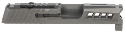 True Precision Inc TPP365SBCRMS Axiom Optic Cut Slide Fits Sig P365 Black DLC Anodized 416R Stainless Steel