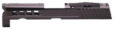 True Precision Inc TPP32CSBCRMR Axiom Optic Cut Slide Fits Sig P320 Black DLC Anodized 416R Stainless Steel