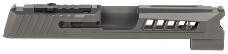 True Precision Inc TPP365XLSBCRMS Axiom Optic Cut Slide Fits Sig P365 XL Black DLC Anodized 416R Stainless Steel