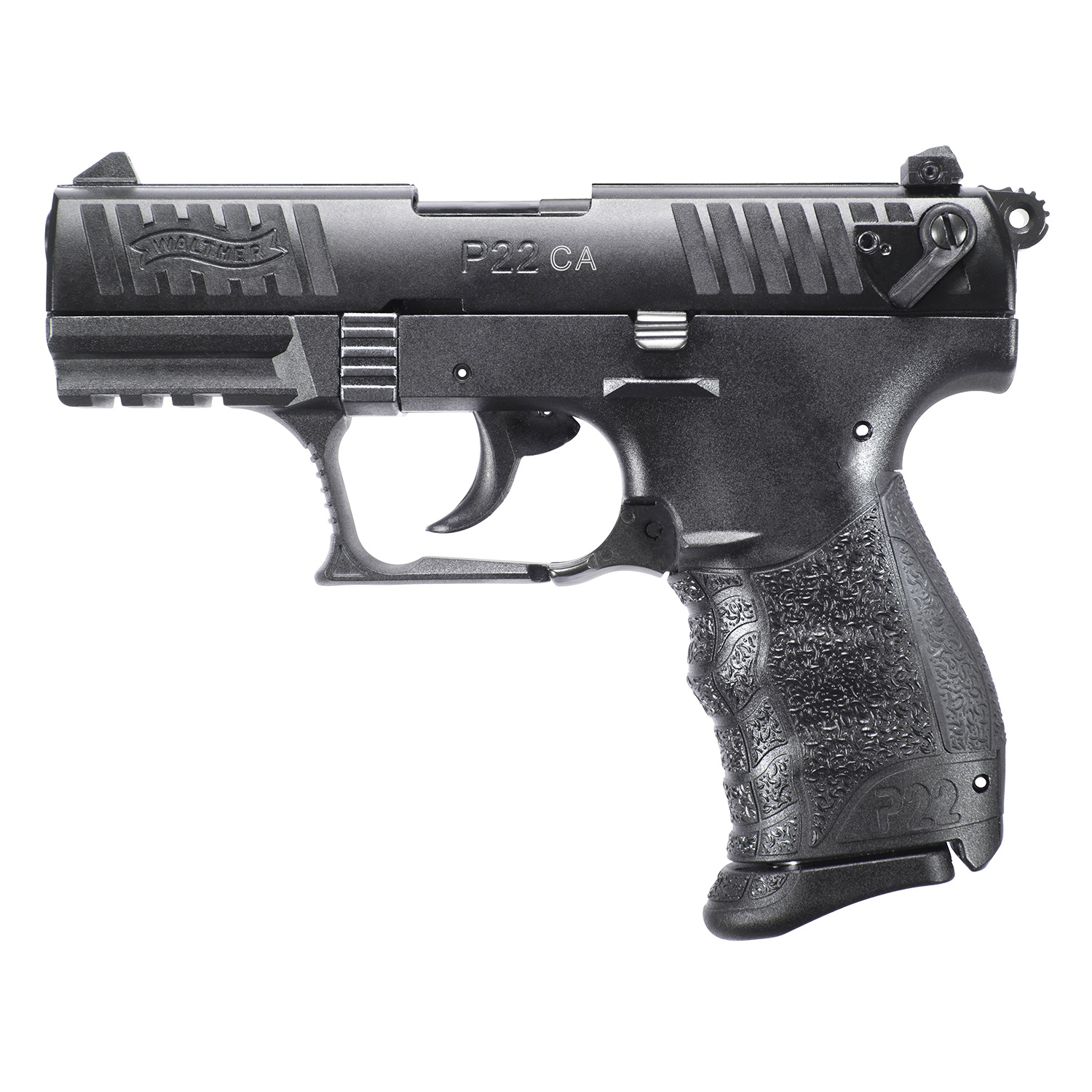 WALTHER ARMS P22 22LR BLACK 10+1 3.4″ CA