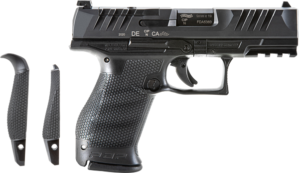 WALTHER PDP COMPACT 9MM 4" FS - 15-SHOT BLACK POLYMER FRAME - Image 2