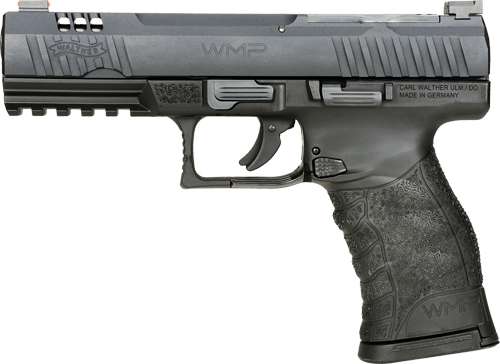 WALTHER WMP SD HGA 22 WMR 4.9IN BBL RED DOT OPTIC BLACK 2 10RD MAGS 2 OPT ADAPTER PLATES INCLD