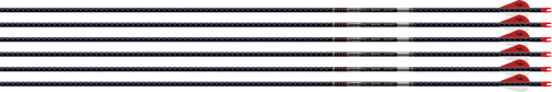 EASTON ARROW 5MM FMJ 300 W/ HO - 6-PACK W/ 2" BLAZER VANES