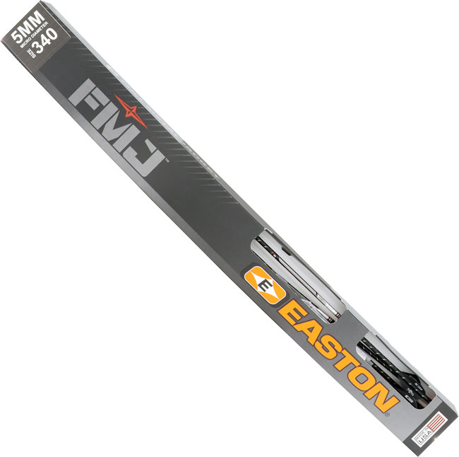 EASTON ARROW FMJ 5MM 340 - W/ 2" BLAZER VANES 6-PACK - Image 2