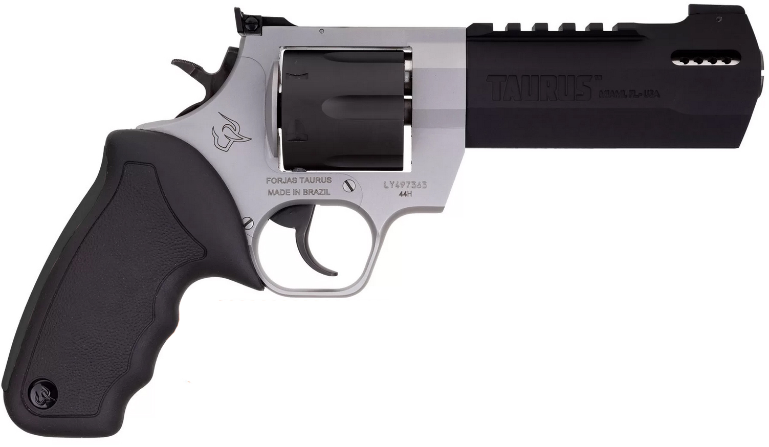 TAU RAGING HUNTER 454CAS 5 1/8 DUO TONE 5RD
