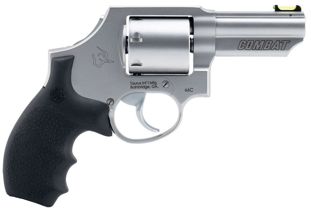 TAU 66C 357MAG 3 SS 7RD HOGUE GRIPS