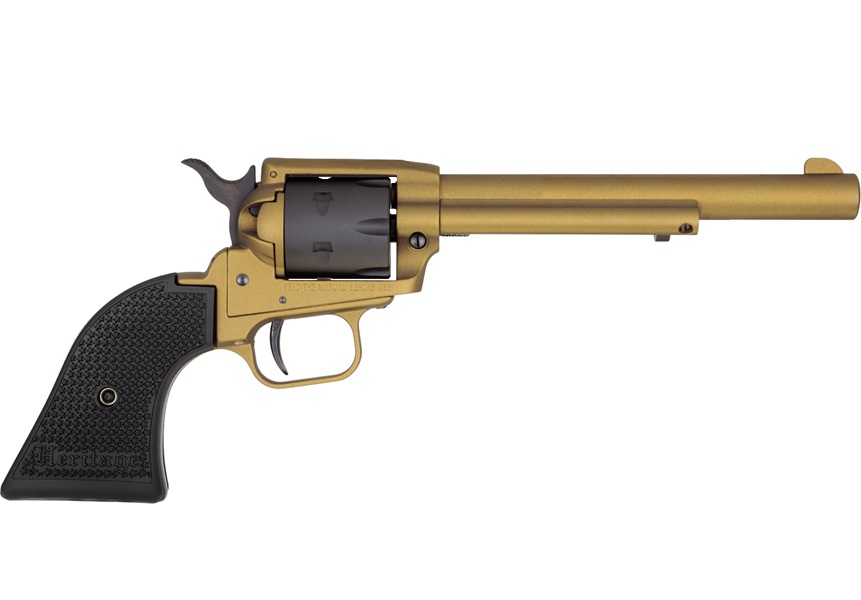 HERITAGE MANUFACTURING 22LR GOLD 6.5″ FS