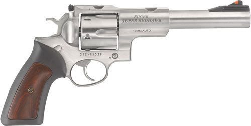 RUGER SUPER REDHAWK 10MM – 7.5″ AS STAINLESS HOGUE TAMER