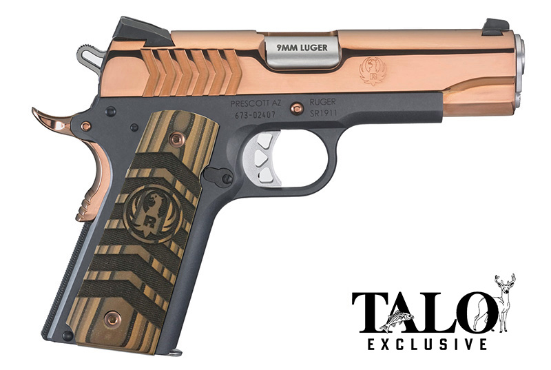 SR1911 9mm 4.25″ Rose Gold TALO