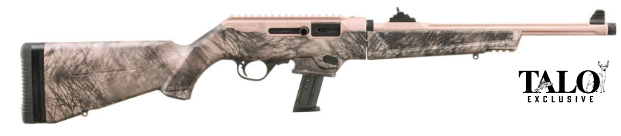 PC Carbine Rose 9MM 16.12″ Rs Gld 17-rd TALO