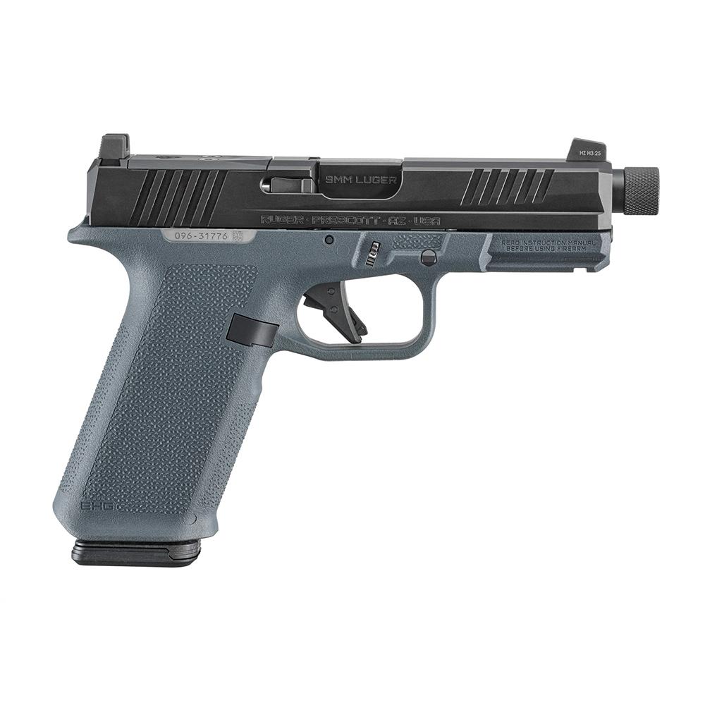 Ruger RXM Handgun 9mm Luger 17rd Magazines (2) 4.5″ 1/2×28 Threaded Barrel Grey OR