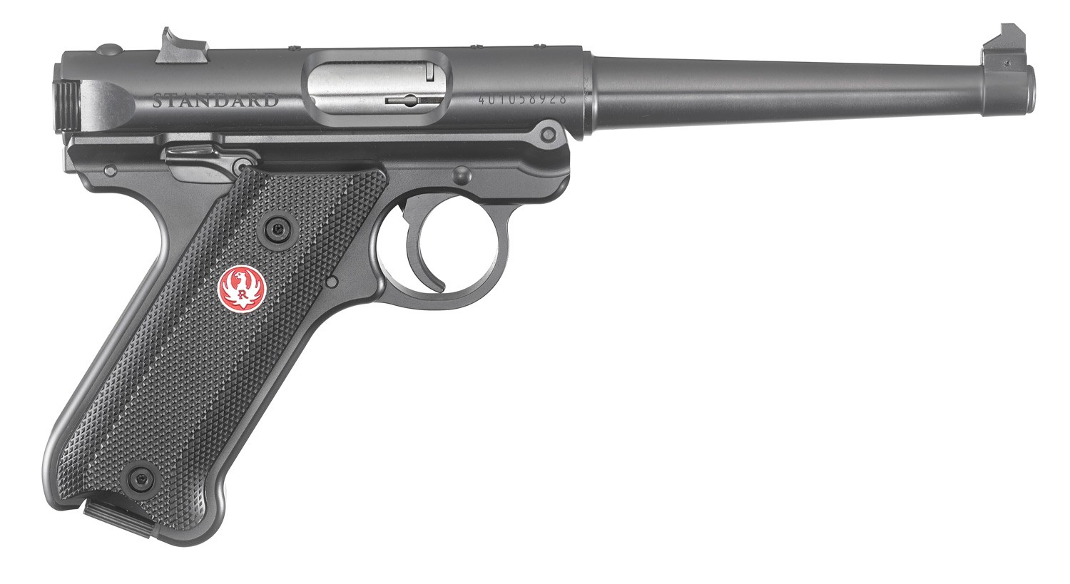 RUGER MKIV STD 22LR 6″ BL/SY 10+1