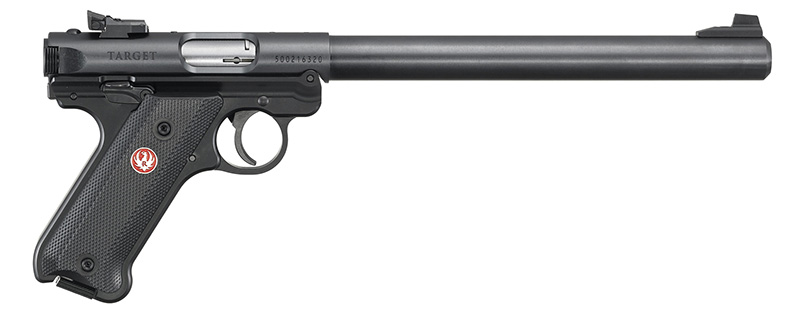 MK IV Target 22LR 10″ Blued AS 2/10rd