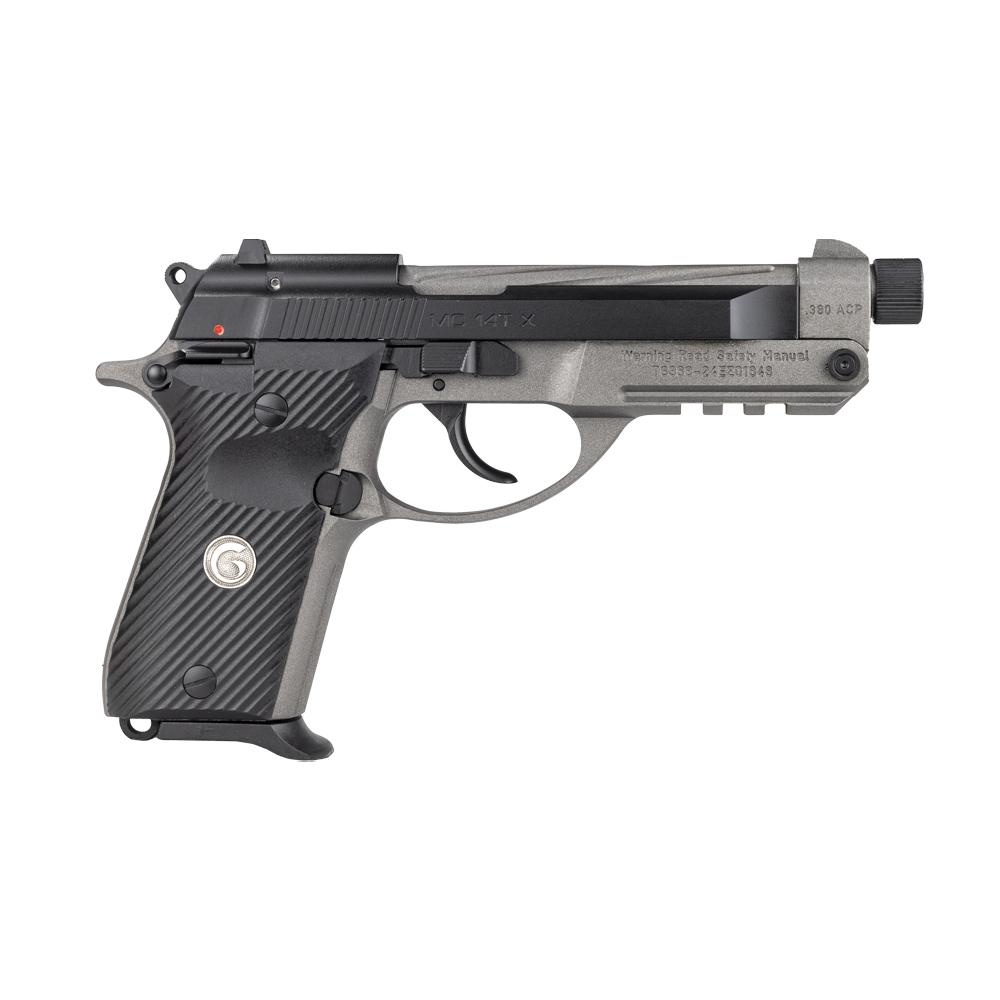 Girsan MC 14T X Handgun .380 ACP 13rd Magazine 5″ Threaded Fluted Barrel Black