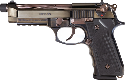 GIRSAN REGARD SMOKE ROSE 9MM - ADJ. SGT 18-SHOT THREADED TALO - Image 3