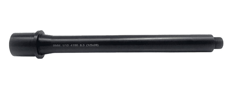Lead & Steel Llc LS9MM8.3-28 AR9 Barrel 8.30" Nitride 1/2"x28