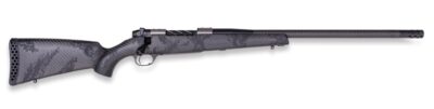 Weatherby MGT01N308NR2B Mark V Backcountry Guide TI 308 Win 4+1 20" Graphite Black Cerakote Fluted Threaded Carbon Barrel, Titanium Drilled & Tapped Receiver, Exposed Carbon w/Carbide Black Accents Fi