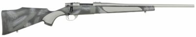 Weatherby VC38308NR2T Vanguard Shadow 308 Win 4+1 22" Carbon Gray Cerakote Threaded Barrel, Carbon Gray Cerakote Steel Drilled & Tapped Receiver, Black w/Gray & White Accents Monte Carlo Stock