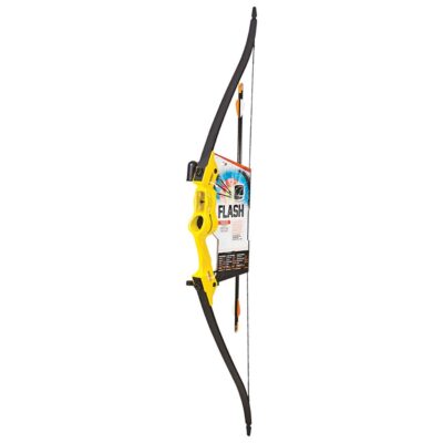 Bear Archery Traditional Youth Bow Flash 18lb Ambidextrous Yellow